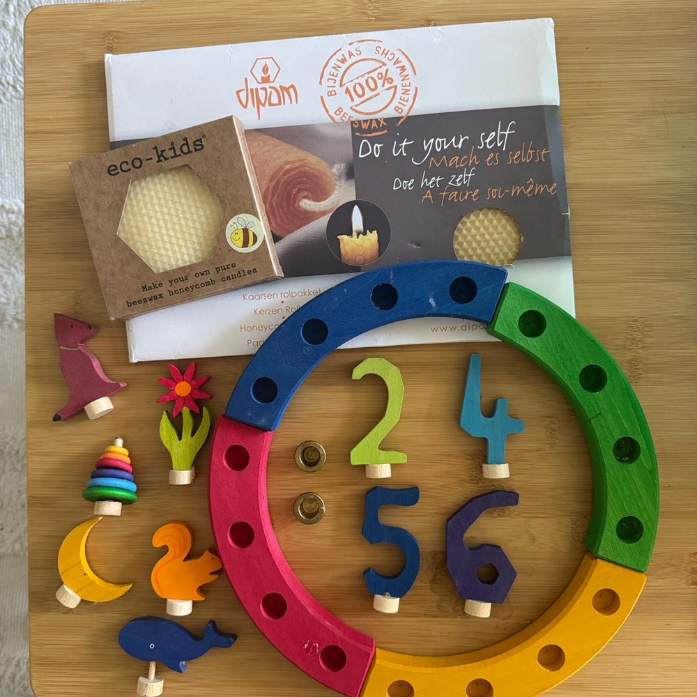 Grimm’s Birthday or Celebration ring and ornaments